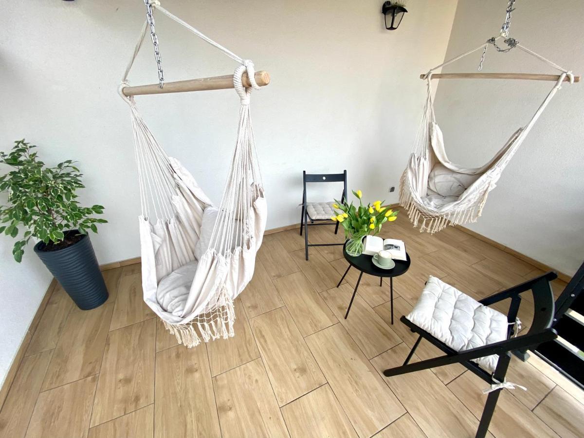 Apartament Sanok-Z Widokiem Na Rynek I Tarasem Ngoại thất bức ảnh